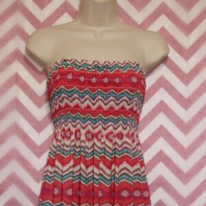 Long Colorful Maxi Dress Size M